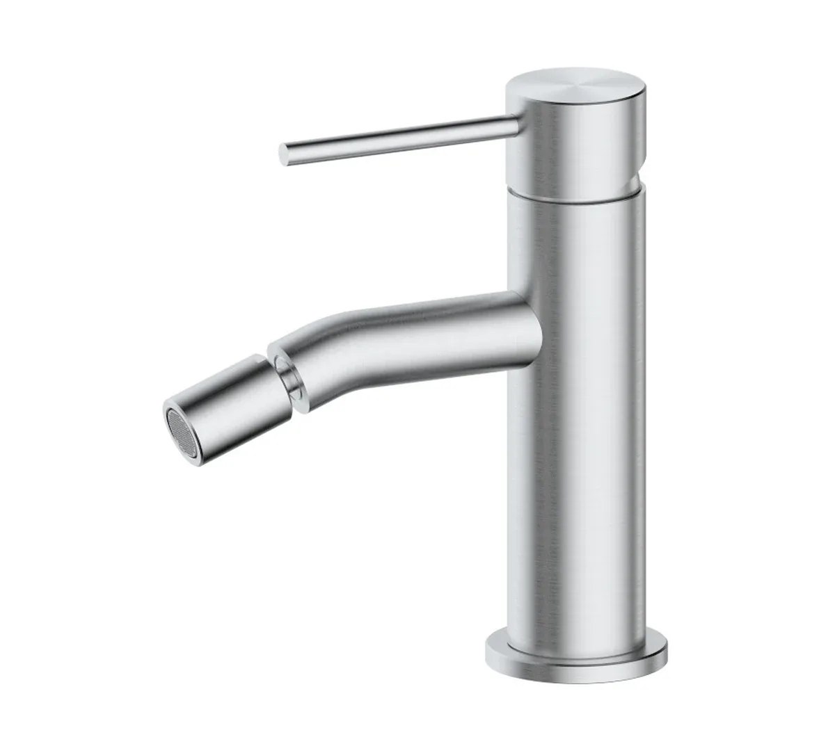 Miscelatore bidet Damast Olympia in acciaio spazzolato, rubinetteria in acciaio inox disponibile da Max Due a Palermo