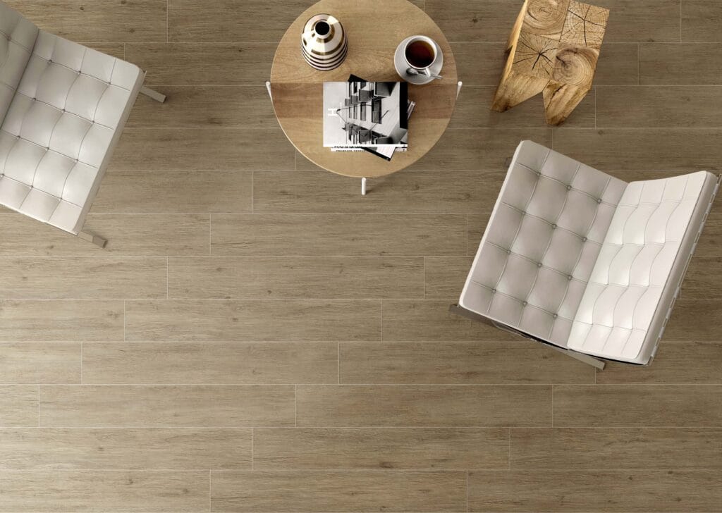 Pavimenti e Rivestimenti Interni. Gres Porcellanato effetto Legno, Piastrelle Chalet