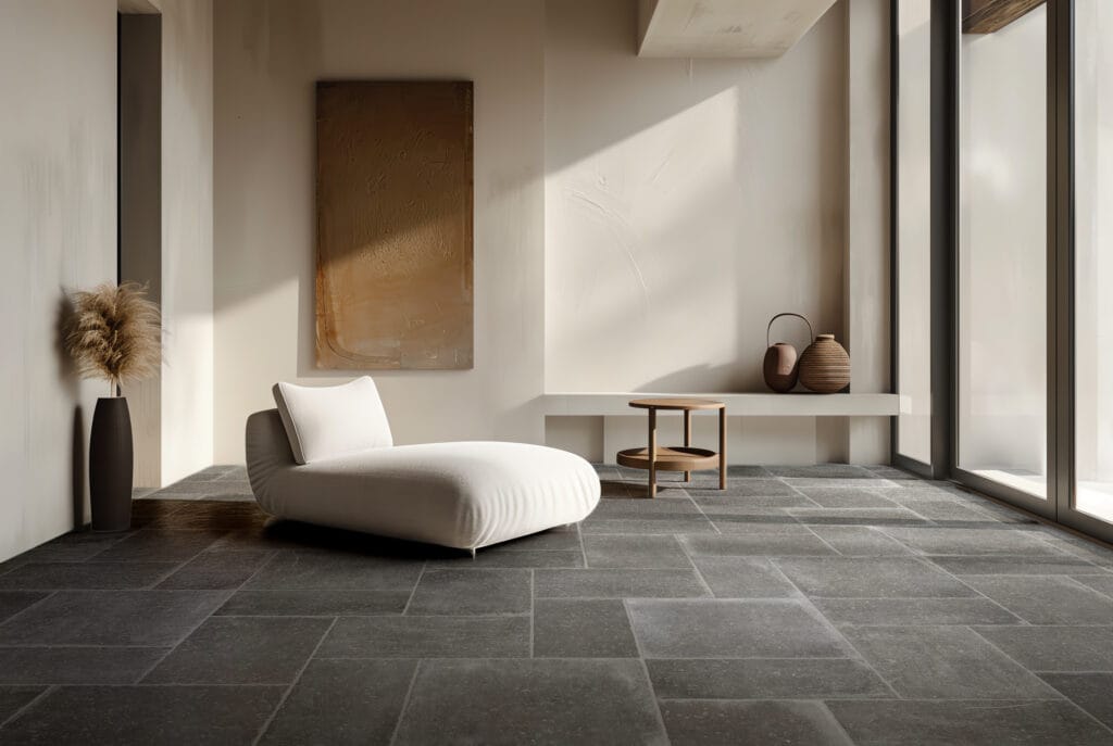 Pavimenti e Rivestimenti Interni. Gres Porcellanato effetto Legno, Piastrelle Vulcania living 1