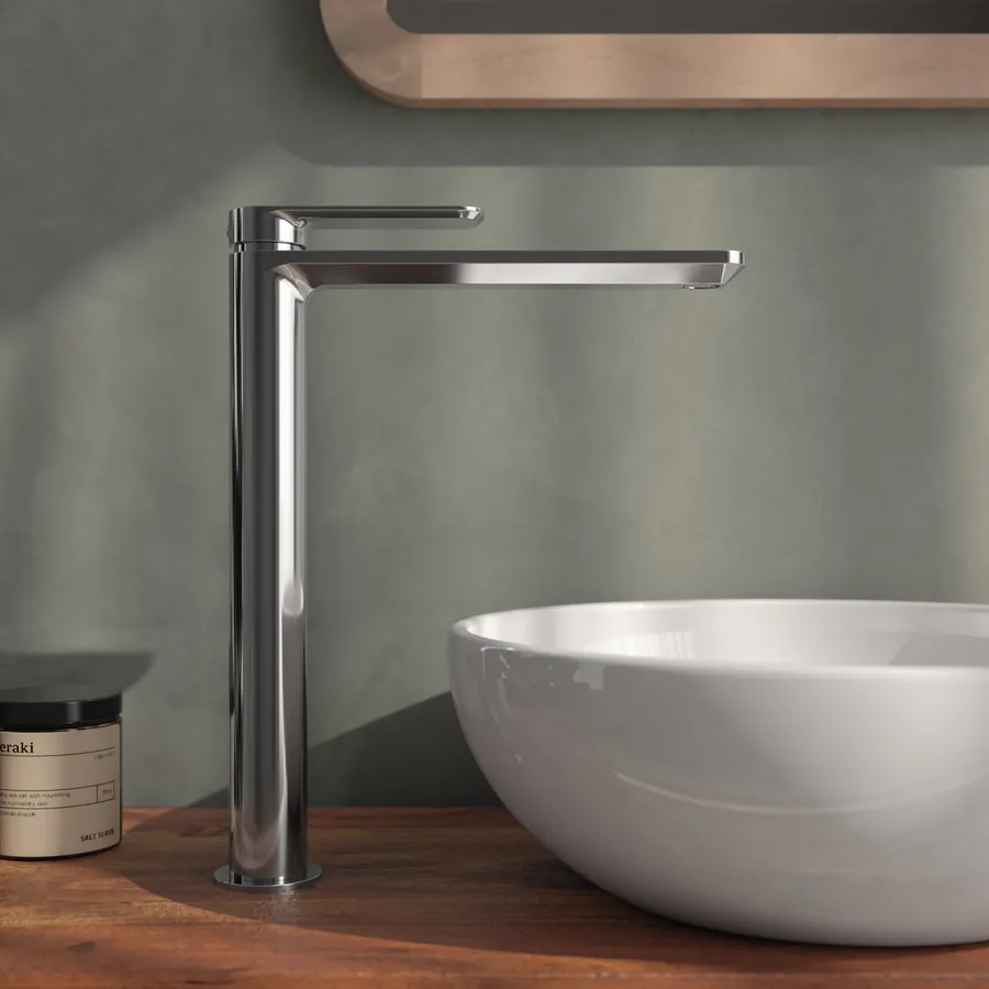 Rubinetti per il Bagno, Come Scegliere Quelli Giusti per il Tuo Arredo Bagno miscelatore lavabo alto senza scarico cromo acq3 2