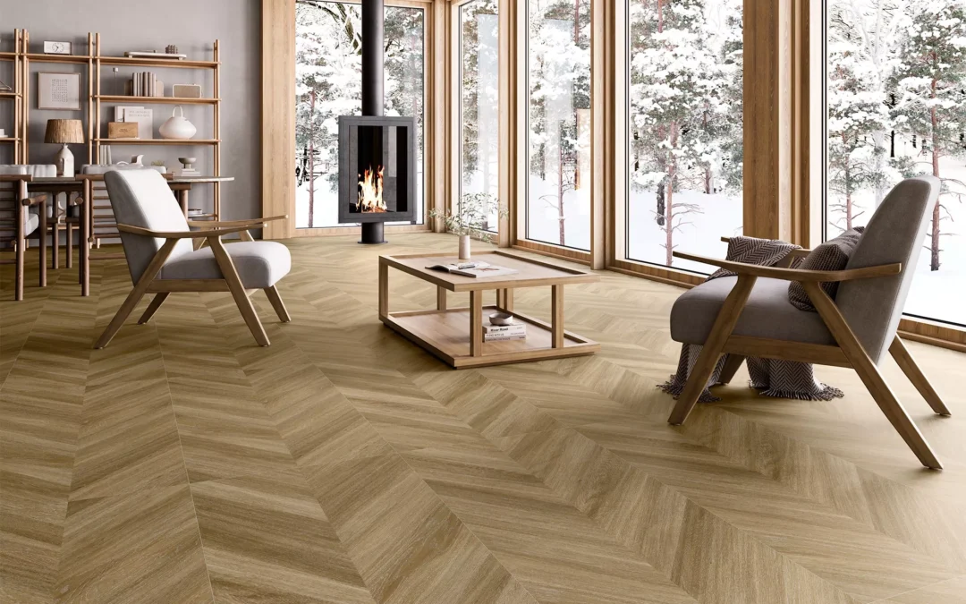 New Tiles Dinamarca in showroom a Palermo. Ceramiche effetto legno pronte subito