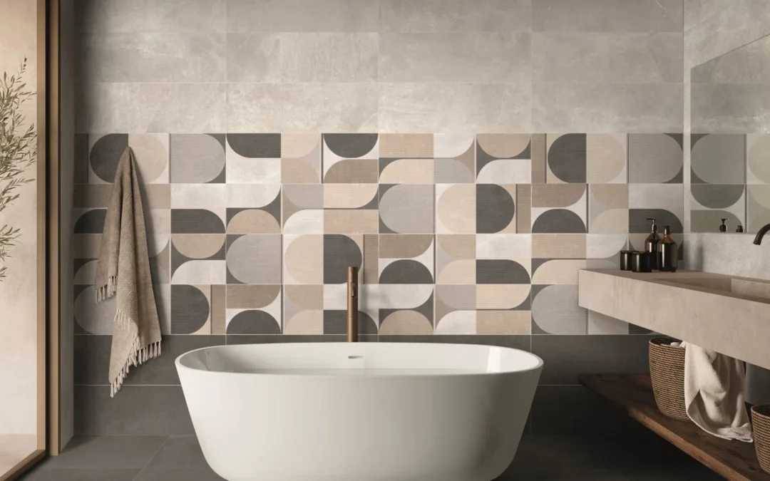 Eternity il rivestimento effetto pietra 30×90 pronto in showroom a Palermo
