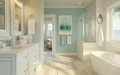 Come rinnovare il bagno della casa al mare senza demolire